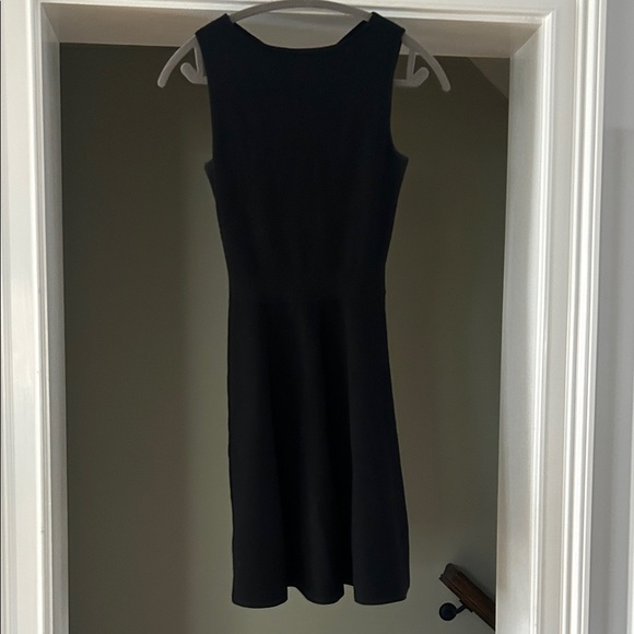 milly black dress Amur Women's Milly Strapless Pleated Maxi Dress - Navy main image 1
